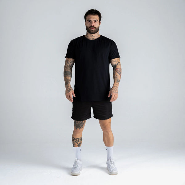 Camiseta Raglan Mith Nation Peruvian Preto