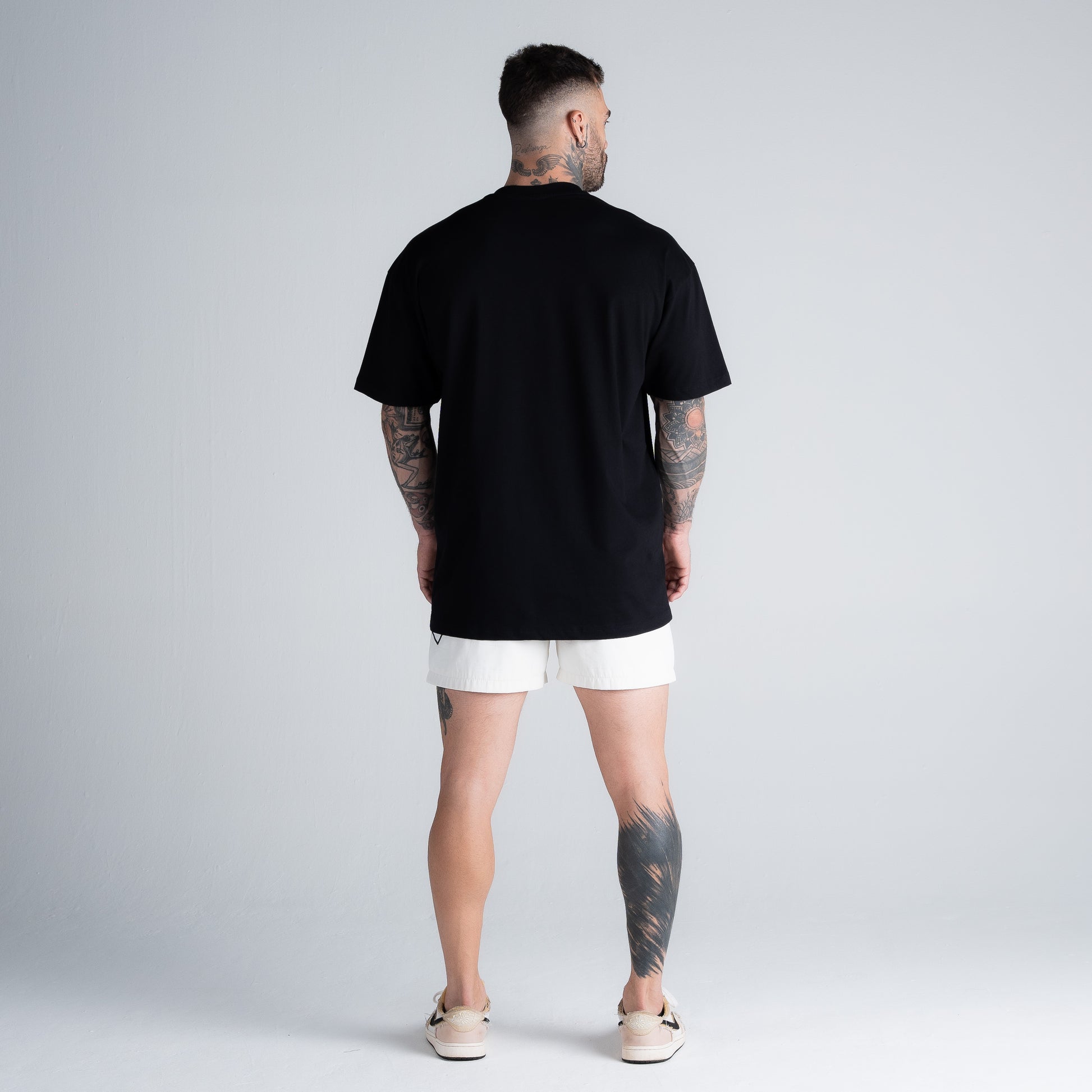 Camiseta Oversized Mith Nation Soft Logo Preto