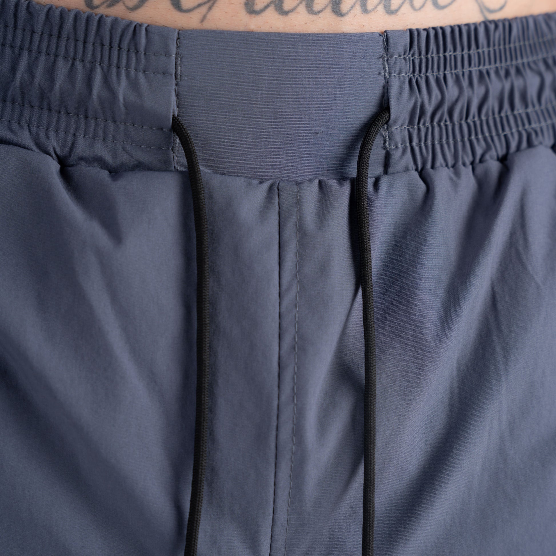 Shorts de Tactel Mith Aesthetics Cinza