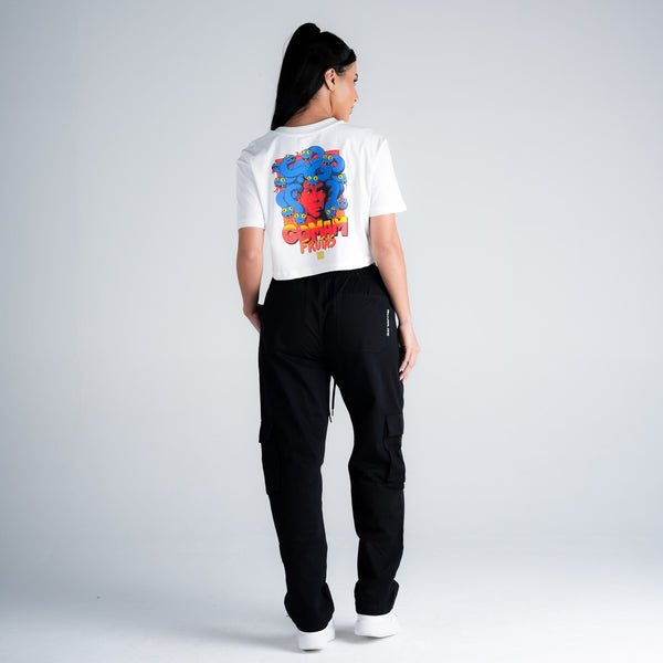 Cropped Oversized Mith Comam Frutas Gorgons Off White