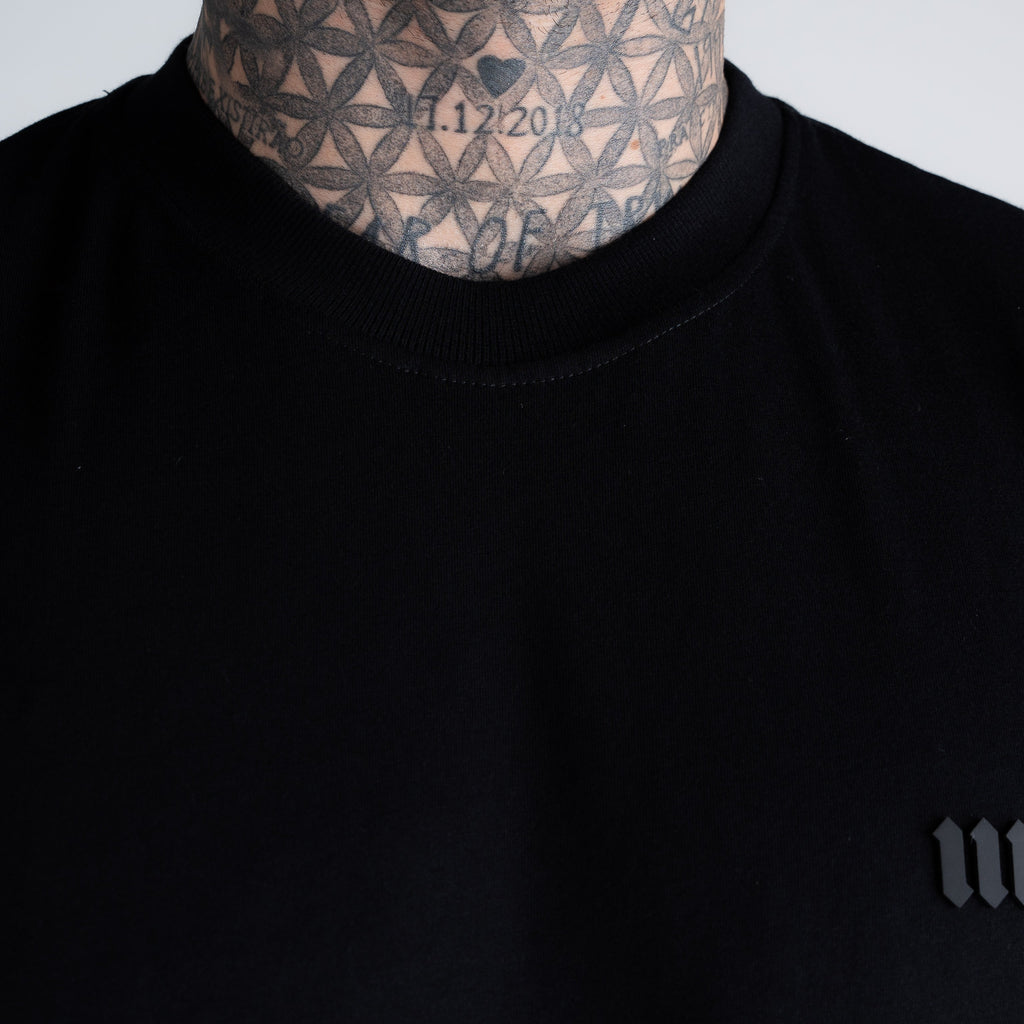 Camiseta Oversized Mith Nation Soft Logo Preto