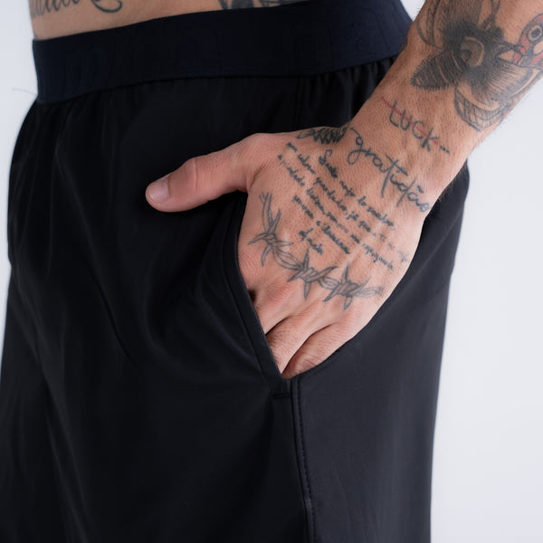 Shorts Curto de Tactel Performance Mith Nation Preto