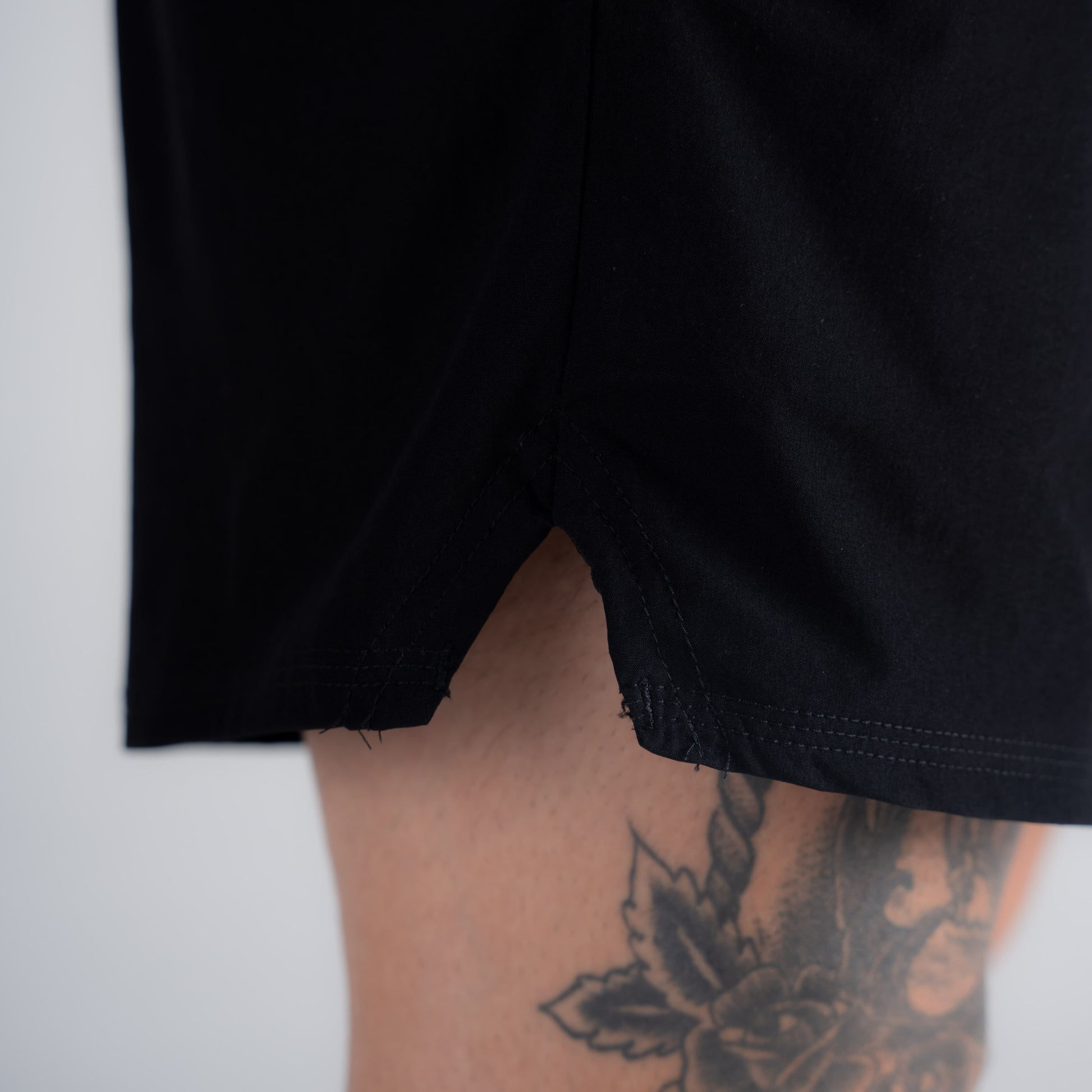 Shorts de Tactel Mith Aesthetics Preto
