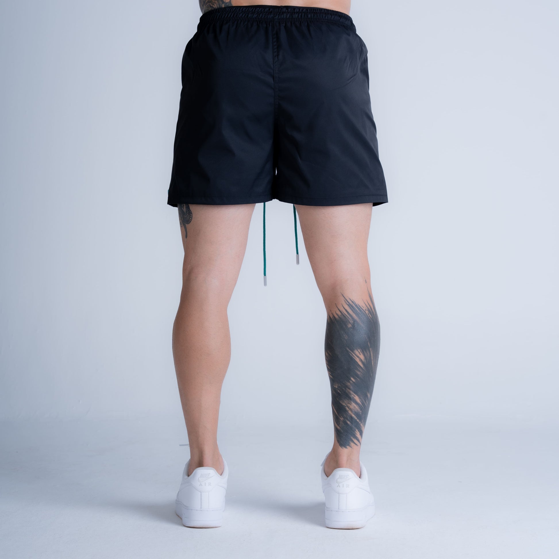Shorts de Tactel Mith Nation Royal Preto