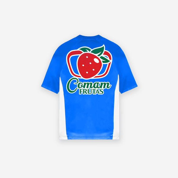 RashGuard <strong>Compressão </strong> Mith Comam Frutas BR Azul