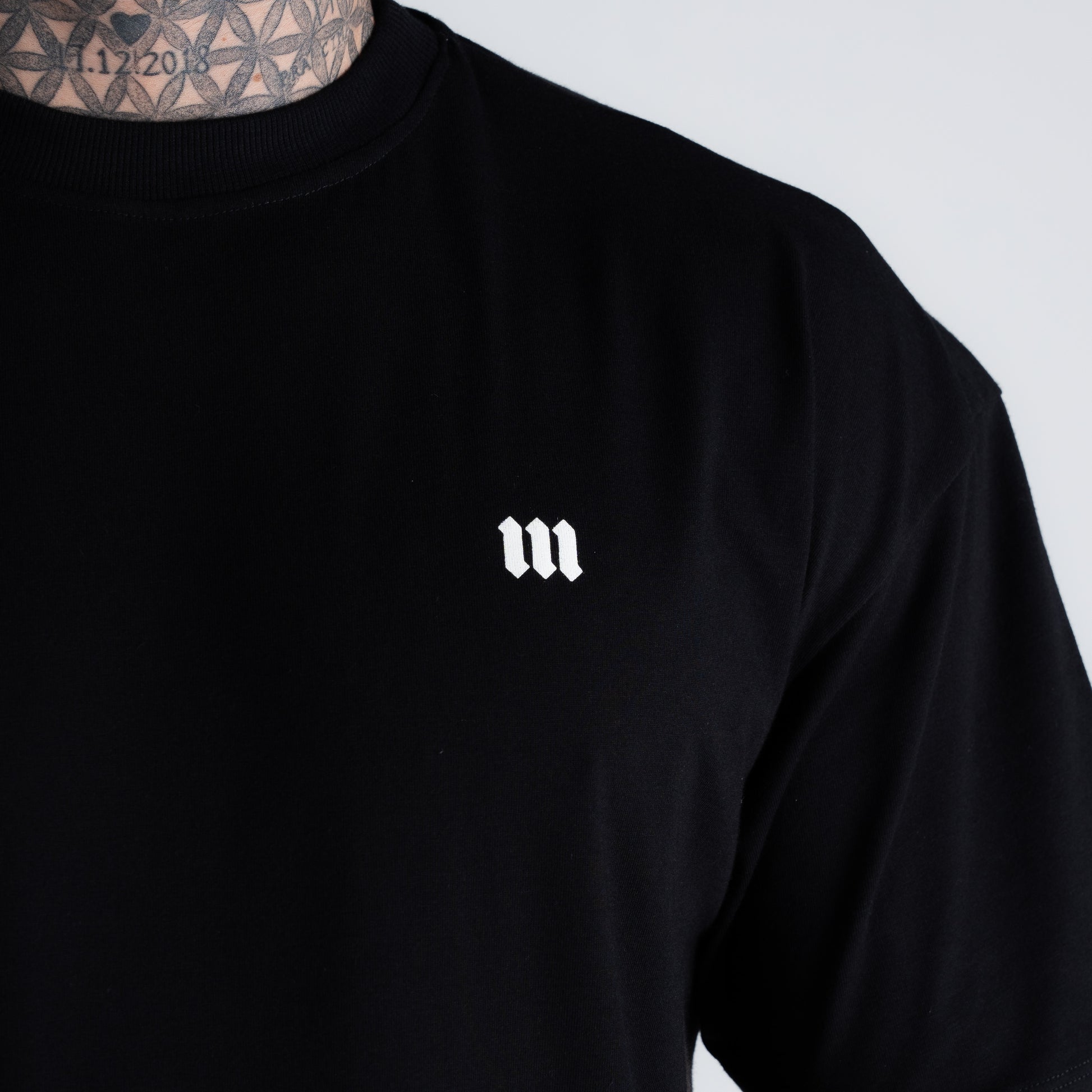 Camiseta Oversized Mith Nation Clipping Preto