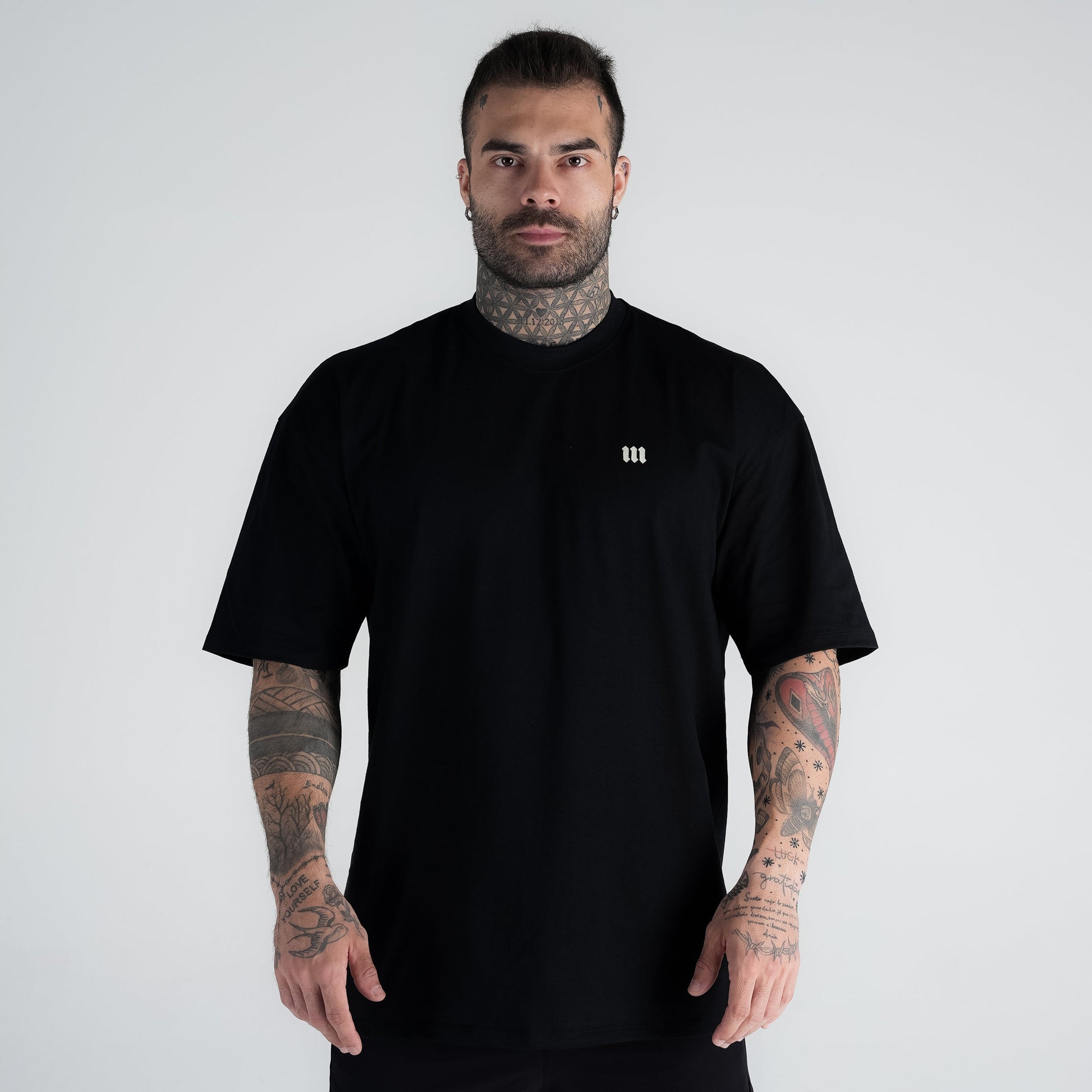 Camiseta Oversized Mark Preto Mith