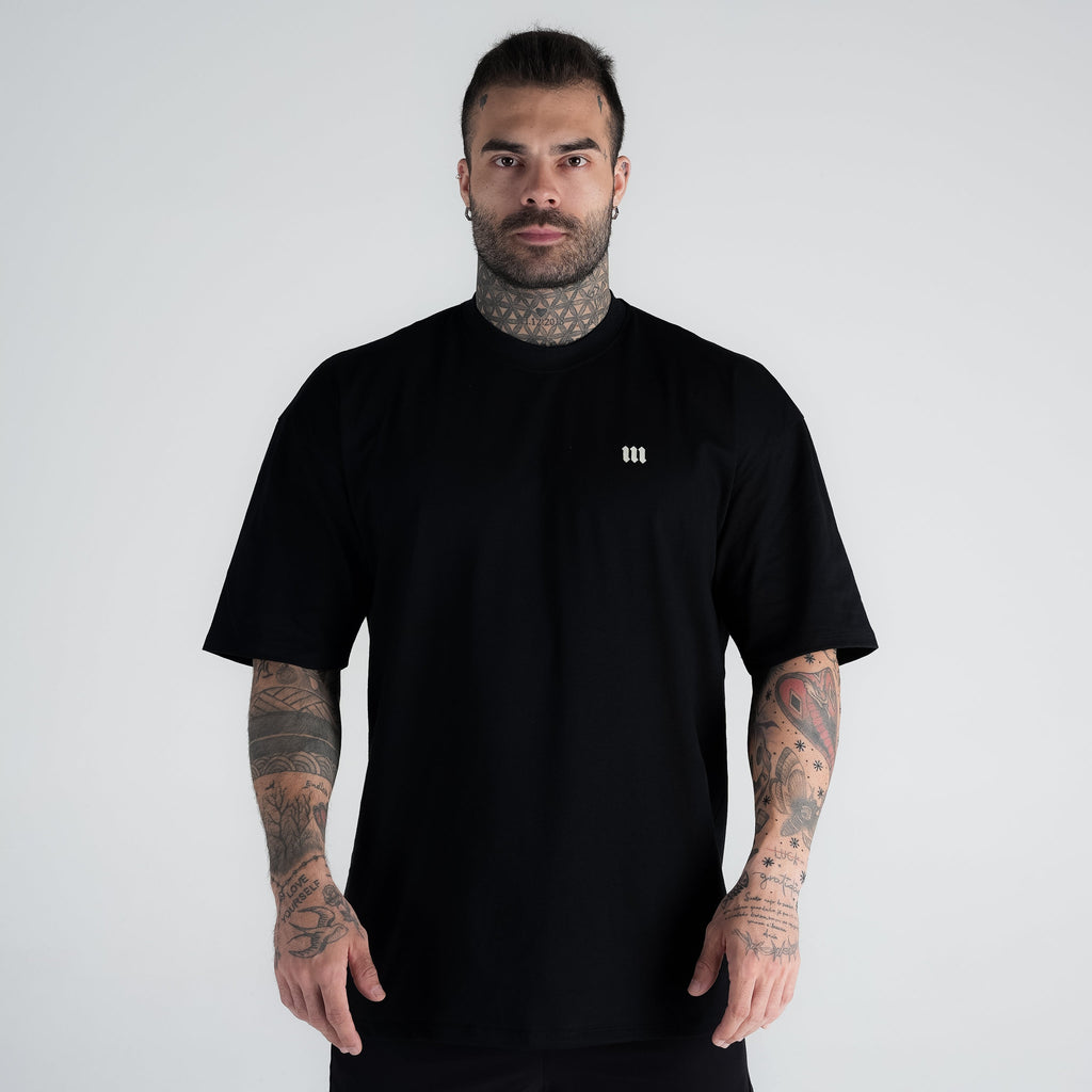 Camiseta Oversized Mark Preto Mith