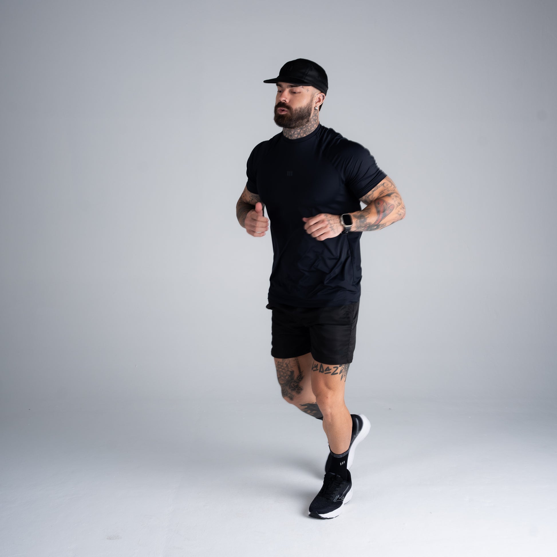 Boné Running Fivepanel Preto