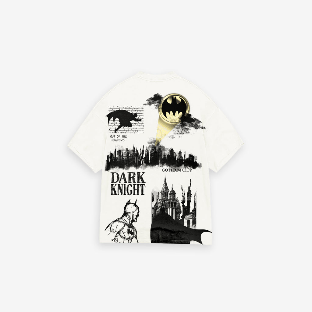 Camiseta <strong>Oversized Treino </strong>Mith X Batman Dark Knight Off White