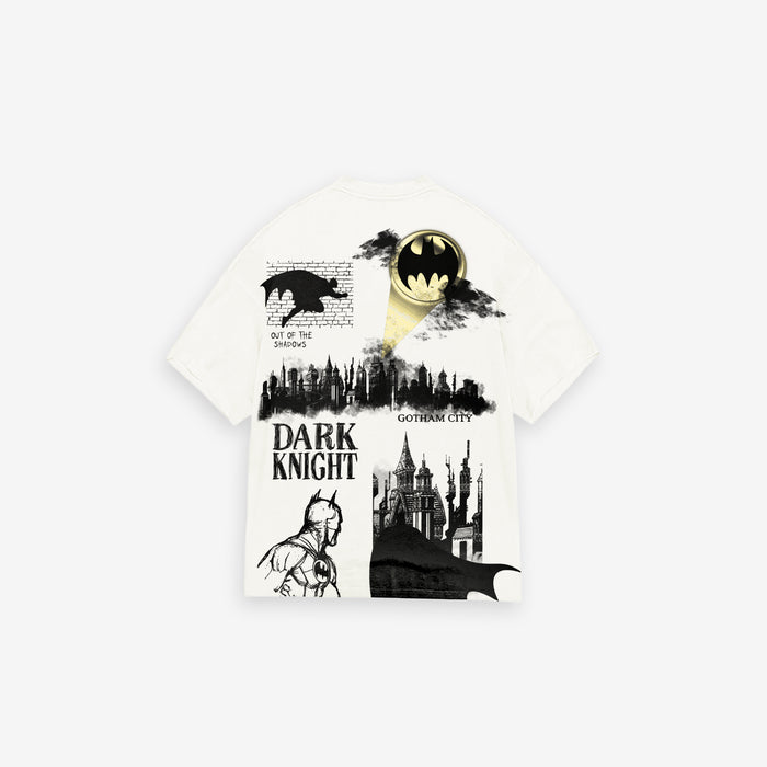 Camiseta <strong>Oversized Treino </strong>Mith X Batman Dark Knight Off White