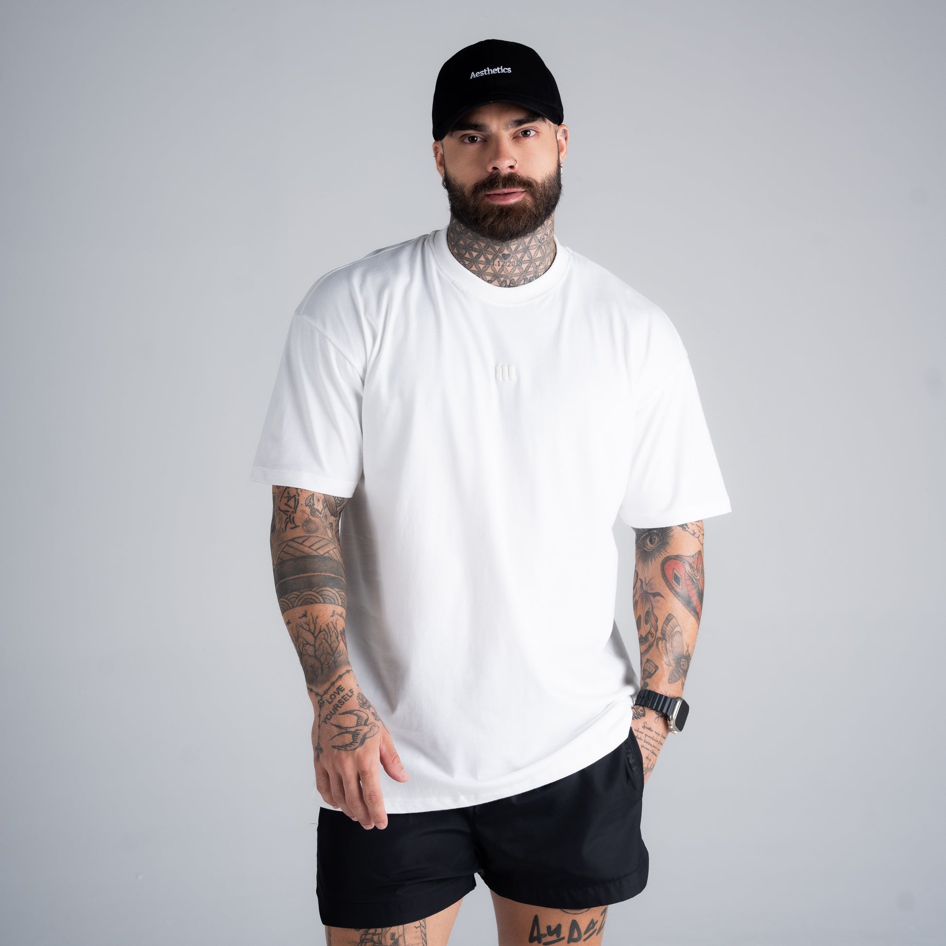 Boné Aba Curva Aesthetics Preto