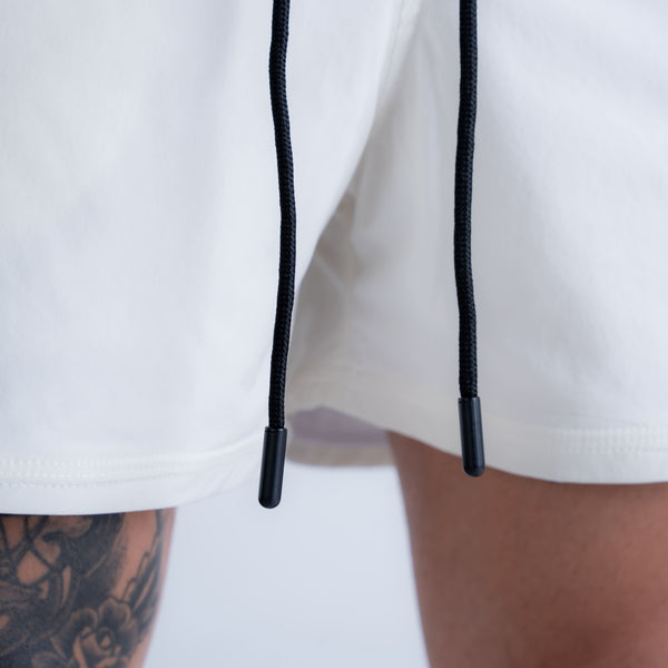 Shorts Curto de Tactel Mith Nation Off White