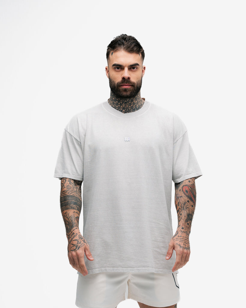 Camiseta Oversized Estonada Mith Nation Bege