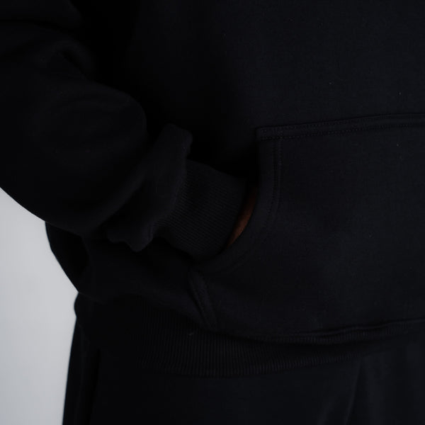 Blusa de Moletom Oversized Cloud Preto