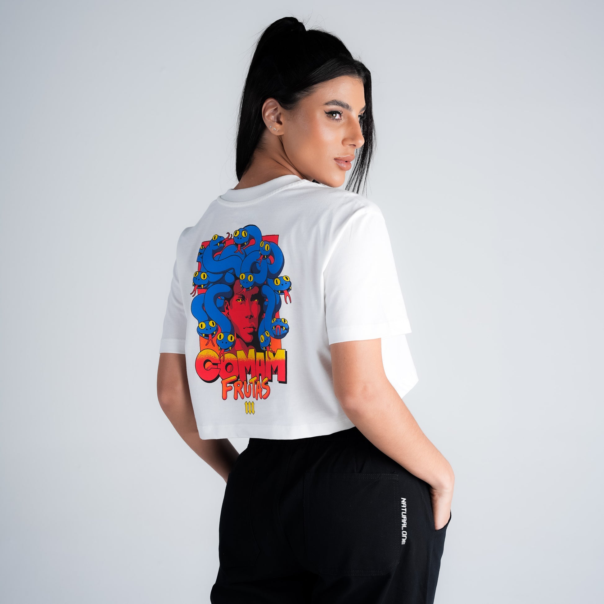 Cropped Oversized Mith Comam Frutas Gorgons Off White