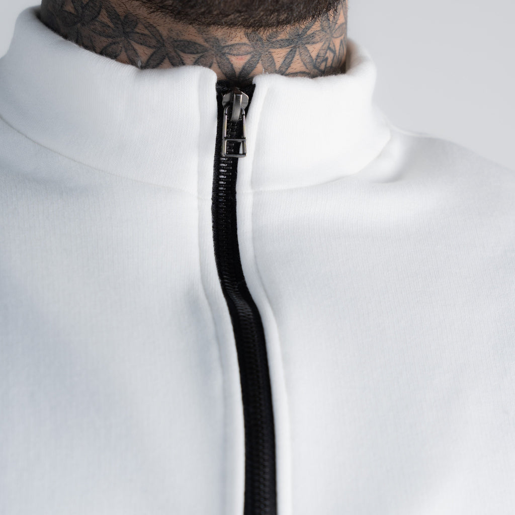 Blusa de Moletom Zíper Mith Nation Off White