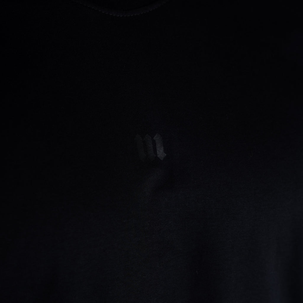 Camiseta Oversized Mith Nation Doodle Preto