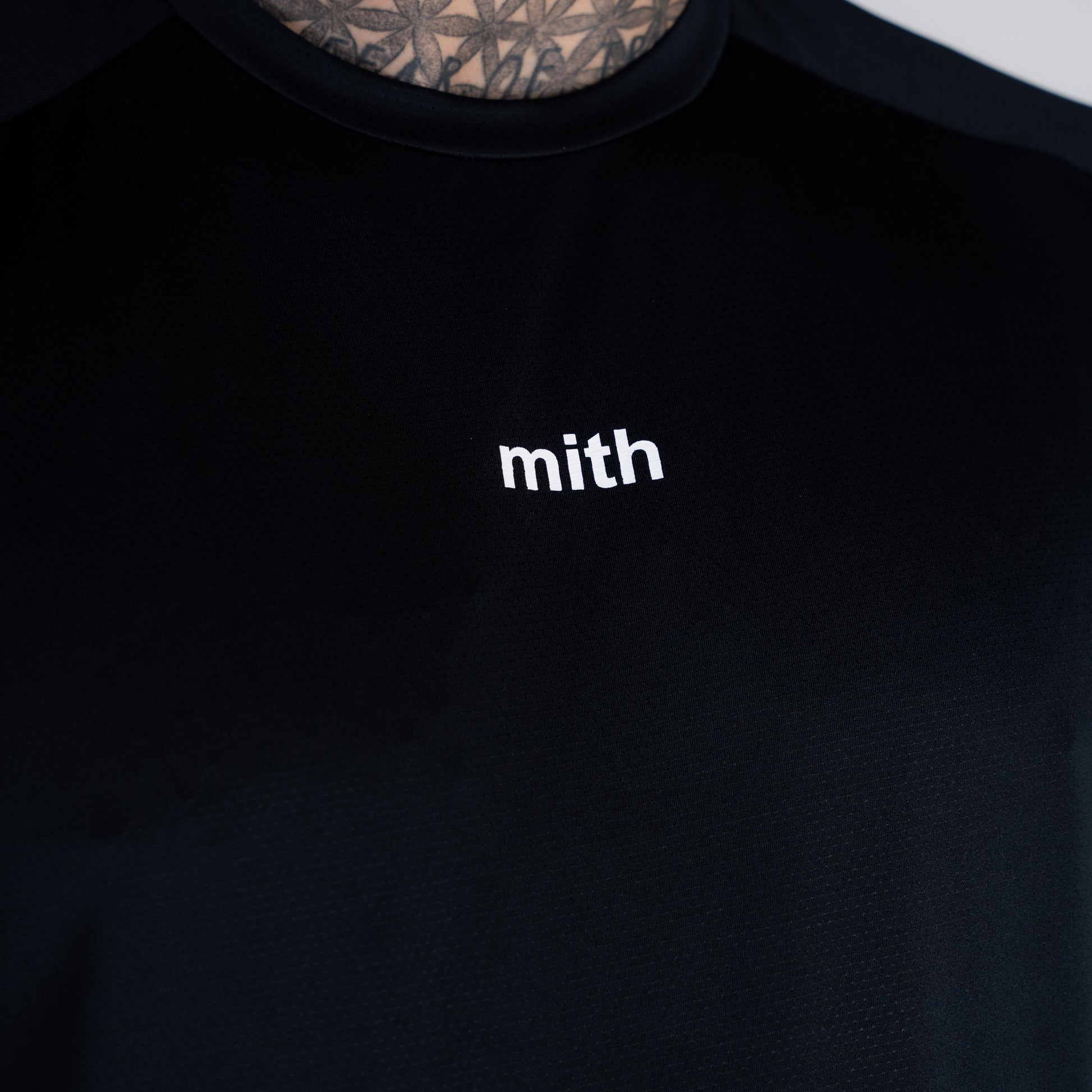Camiseta Dry Fit Logo Preta