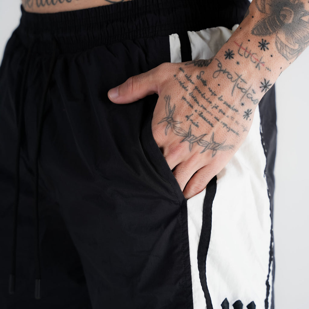 Shorts de Tactel Forrad Mith Nation Preto