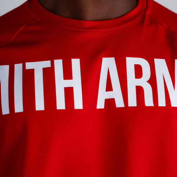 Camiseta Raglan Mith Nation Vermelha