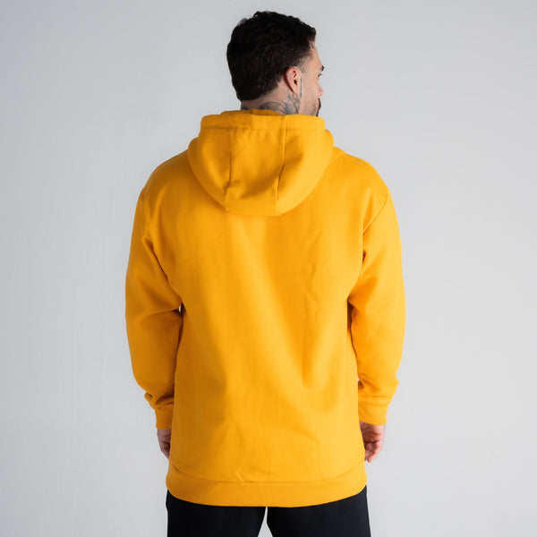 Blusa Moletom Oversized com Capuz Mith Nation Amarelo