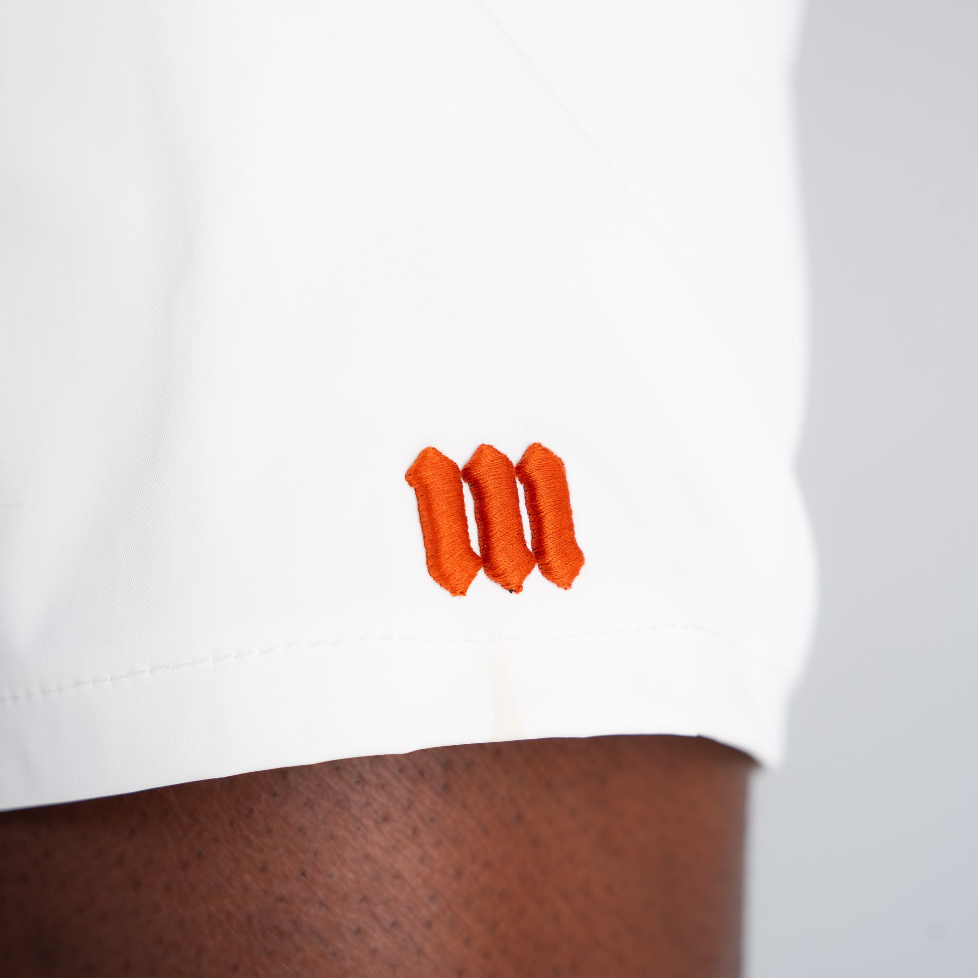 Shorts de Tactel Mith Nation Off White