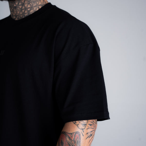 Camiseta Oversized Mith Nation Essentials Preto