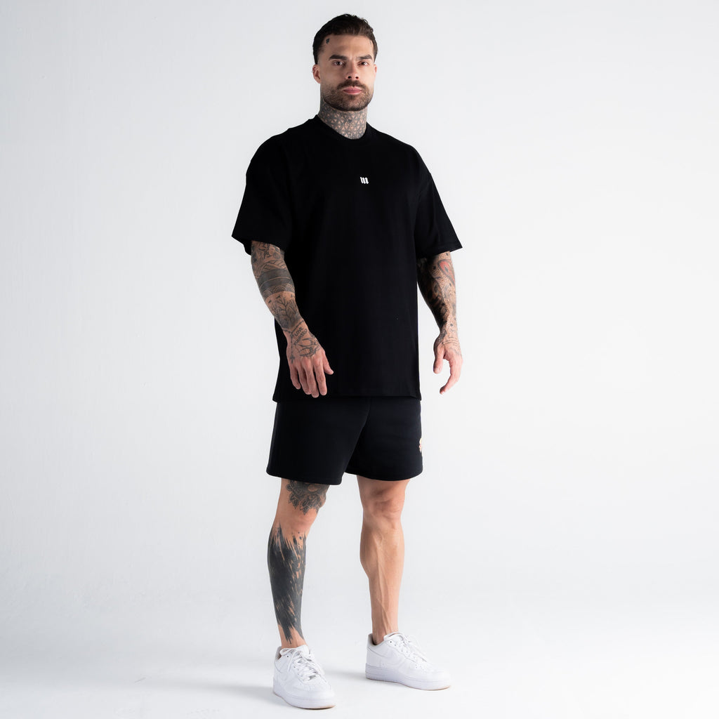 Camiseta Oversized Street Fighter Balrog Preto