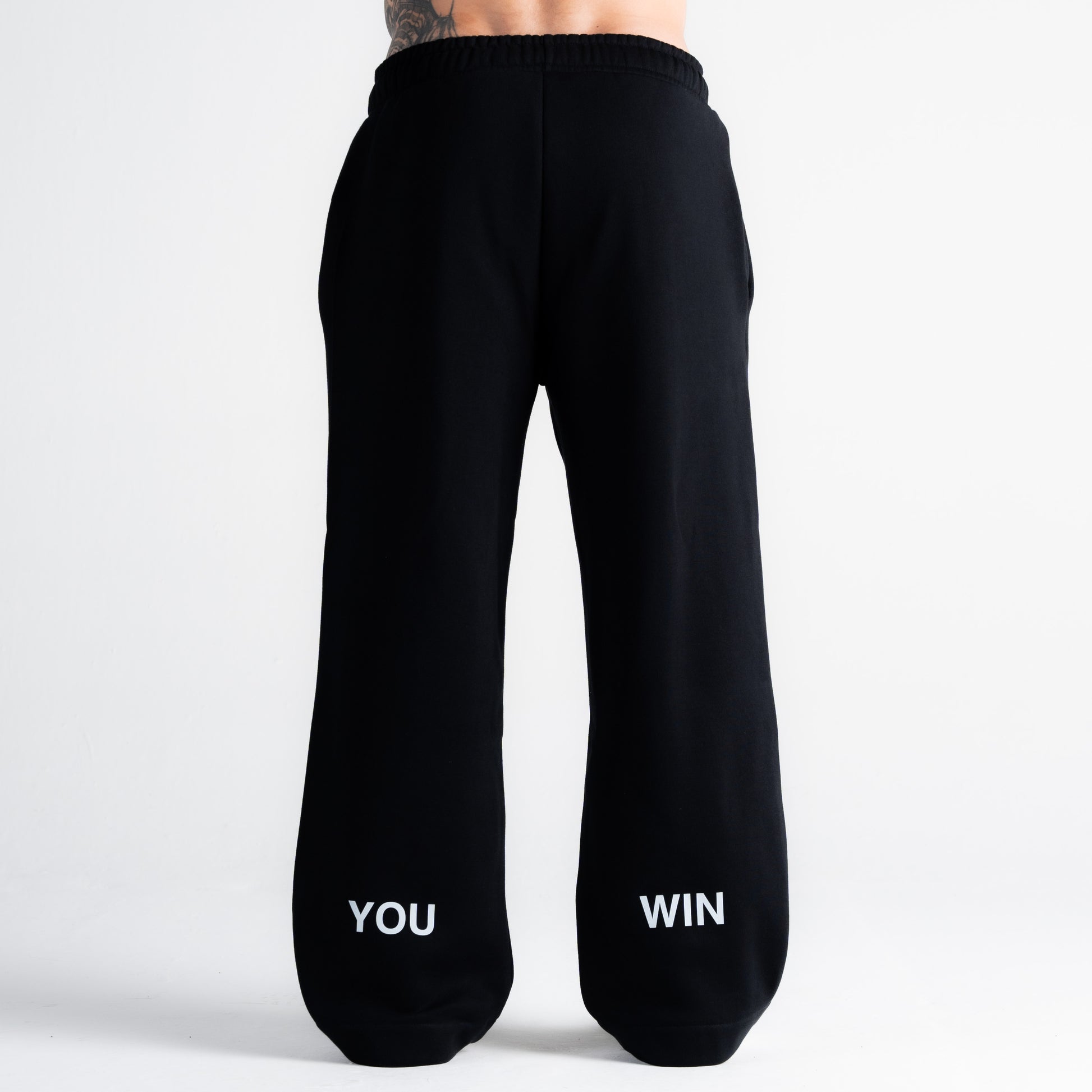 Calça De Moletom Oversized Street Fighter You Win Preto
