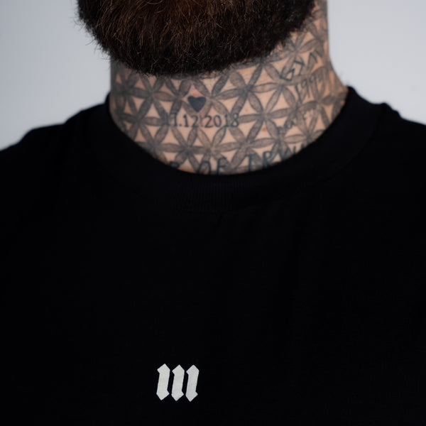 Regata Drop Shoulder Slevelles Mith Nation Training Club Preto