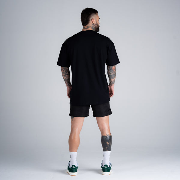 Camiseta Oversized Mith Nation Essentials Preto