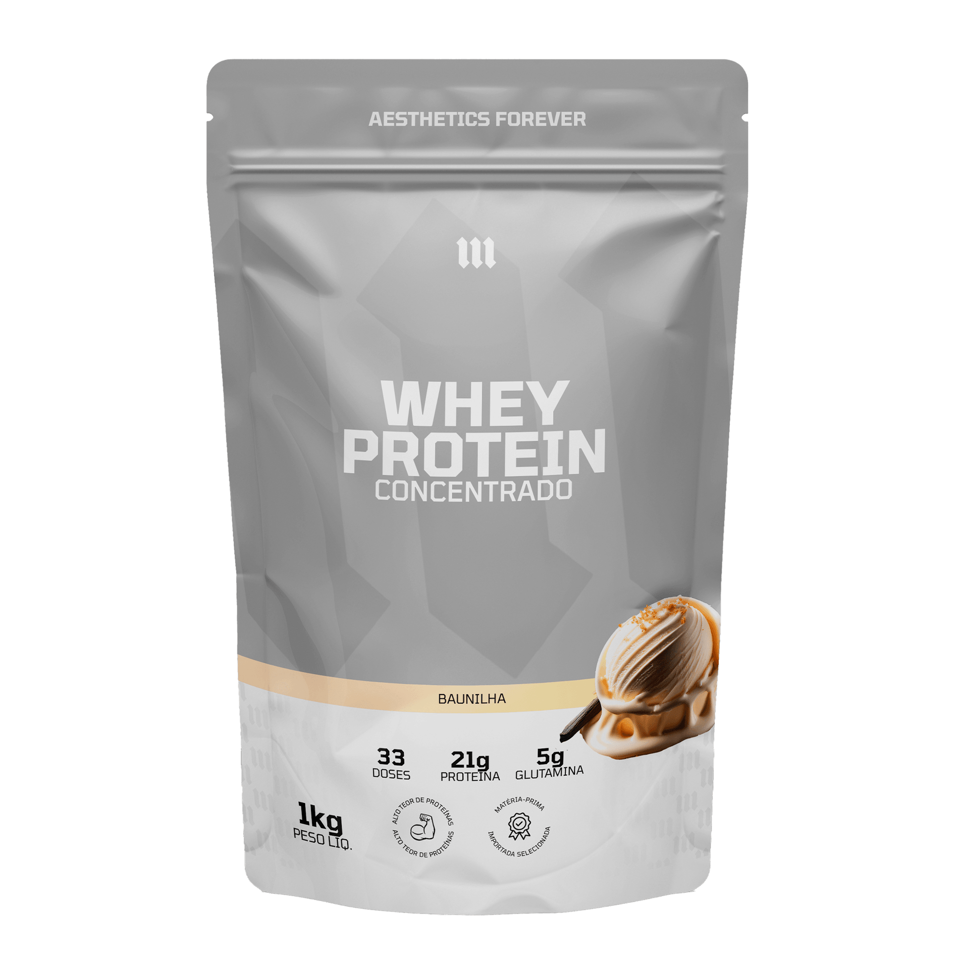 Whey Protein Concentrado 1kg - Baunilha Mith