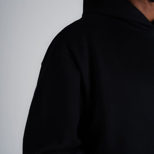 Blusa de Moletom Oversized Cloud Preto