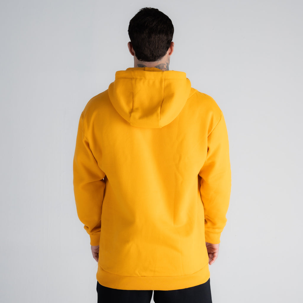 Blusa Moletom Oversized com Capuz Mith Nation Amarelo