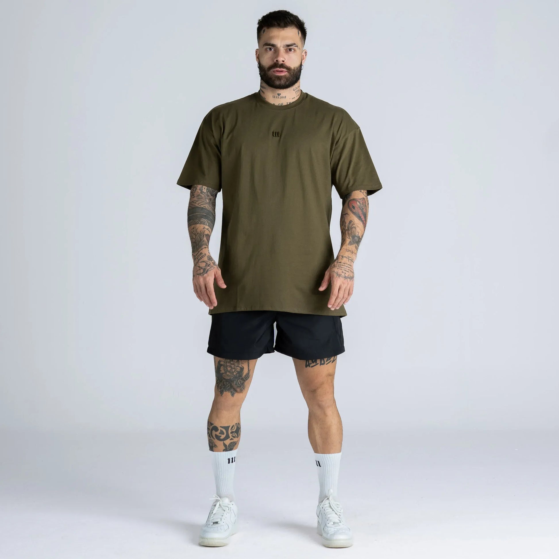 Camiseta Oversized Mith Nation Relief Verde