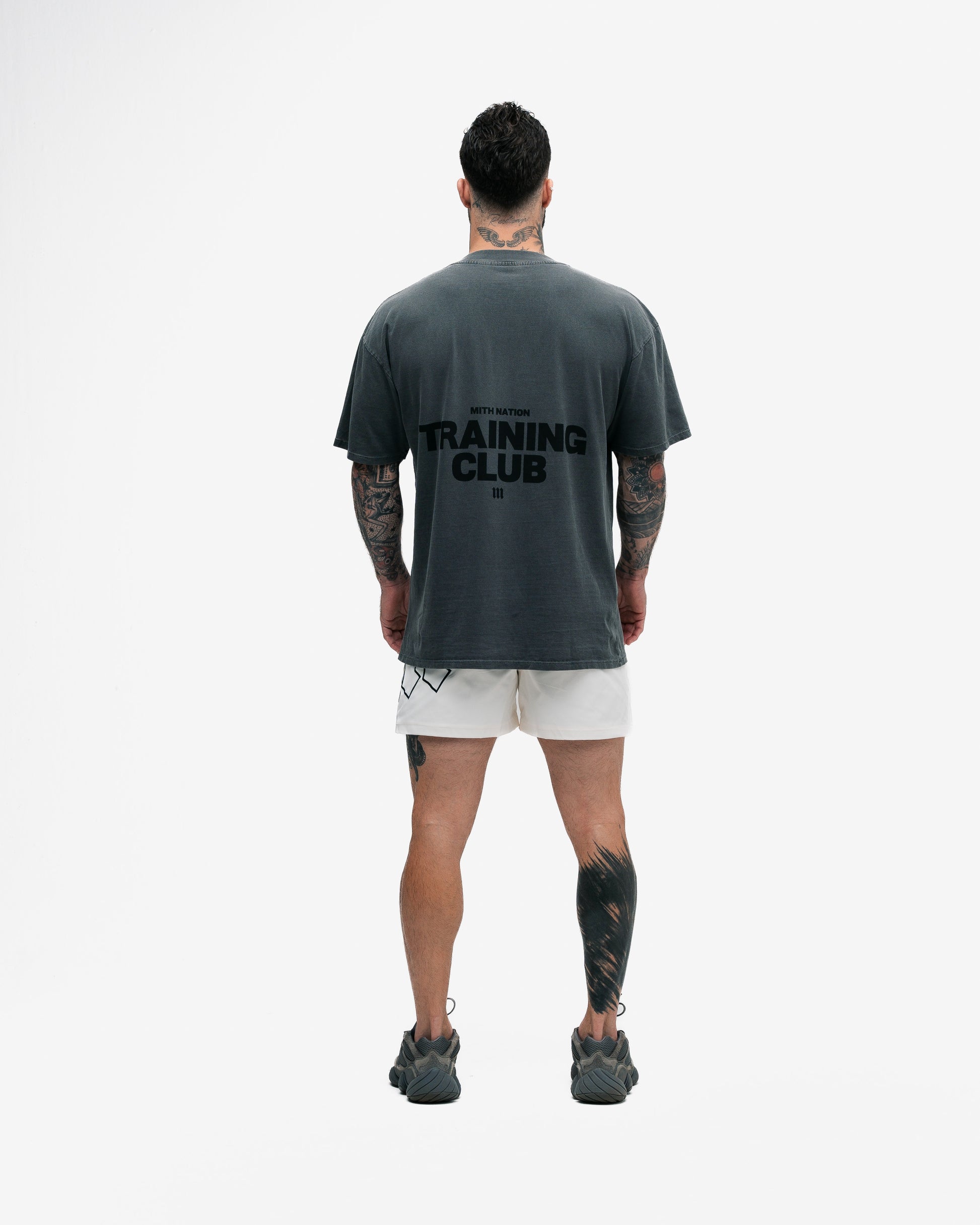 Camiseta Oversized Estonada Mith Nation Preto