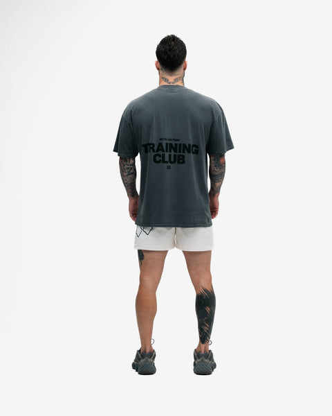 Camiseta Oversized Estonada Mith Nation Chumbo