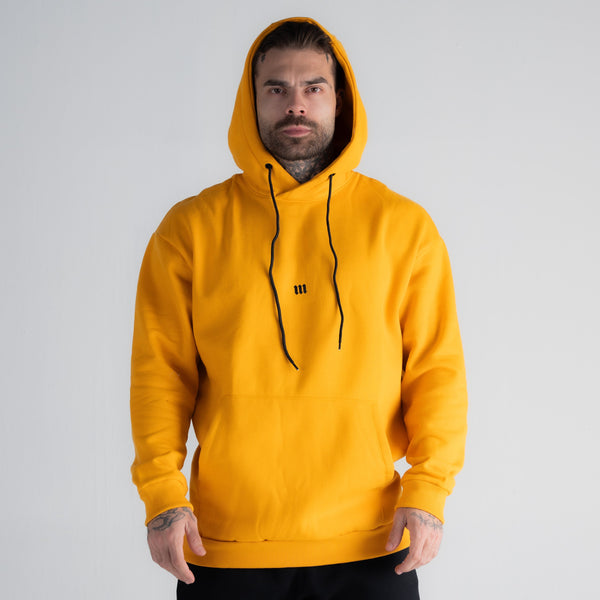Blusa Moletom Oversized com Capuz Mith Nation Amarelo