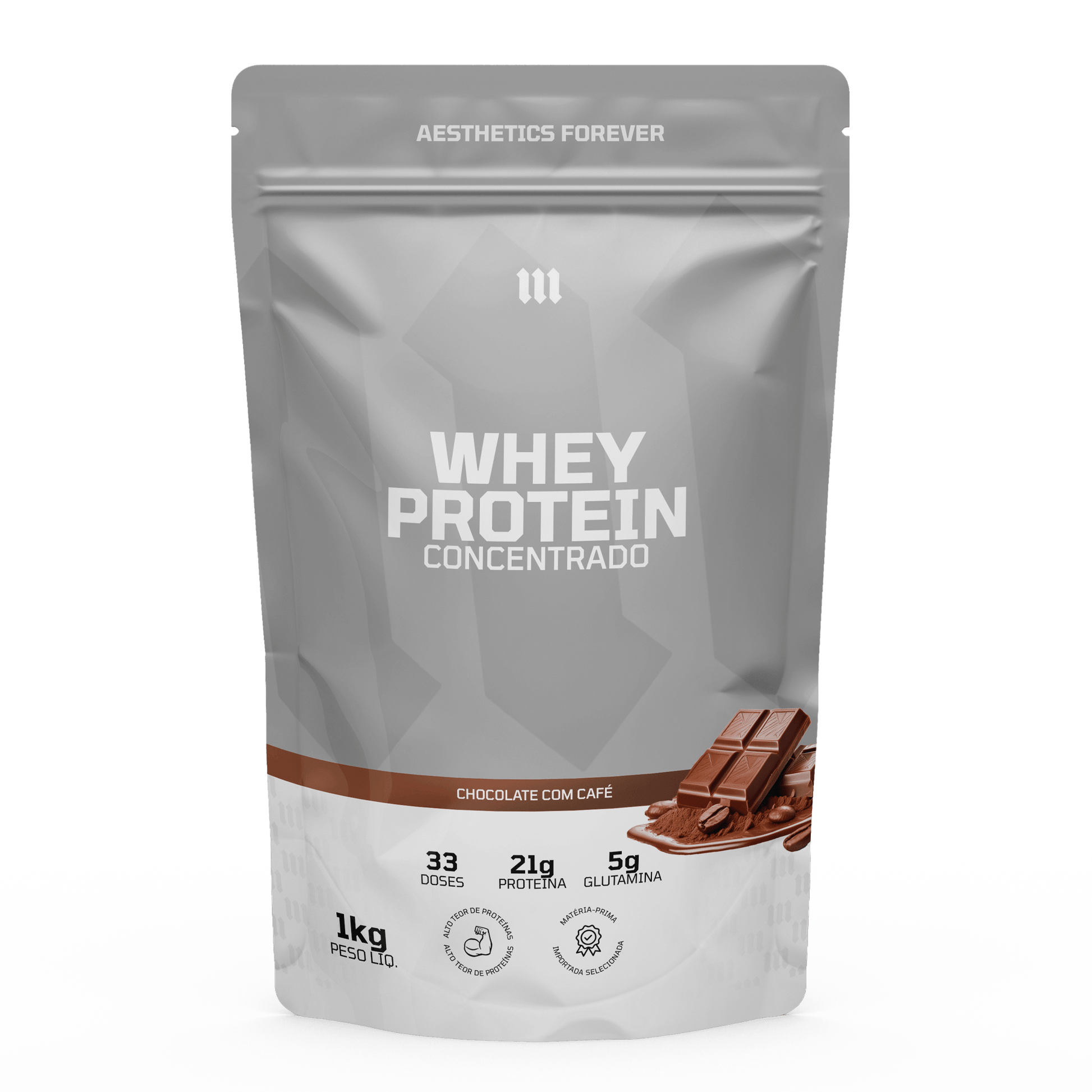 Whey Protein Concentrado 1kg - Chocolate com Café Mith