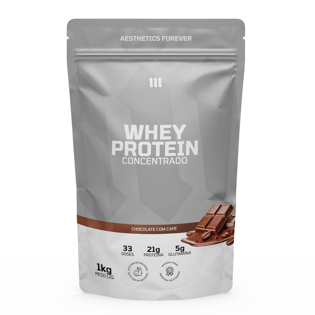 Whey Protein Concentrado 1kg - Chocolate com Café Mith