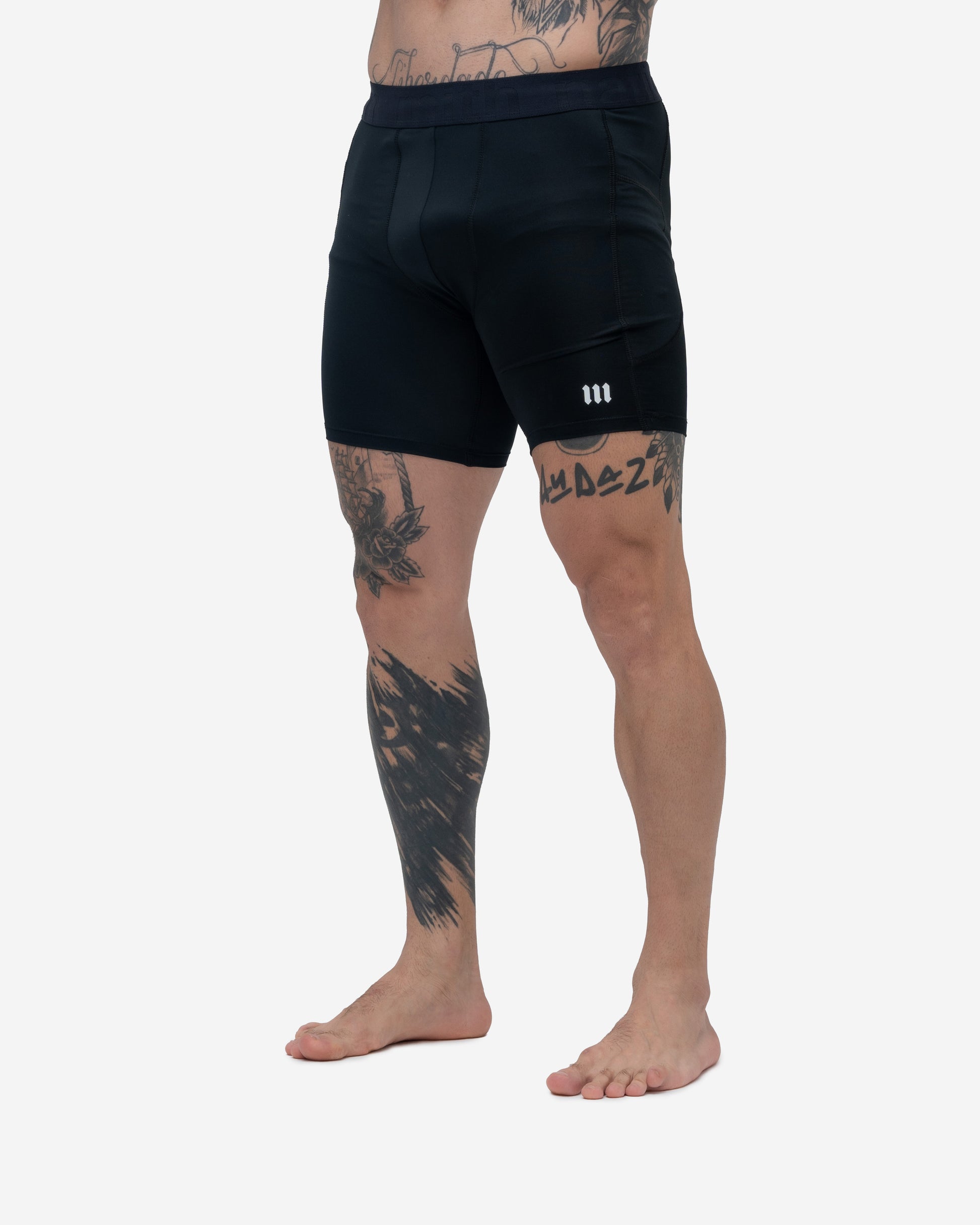 Shorts Legging Compressão Mith Nation Pro Preto