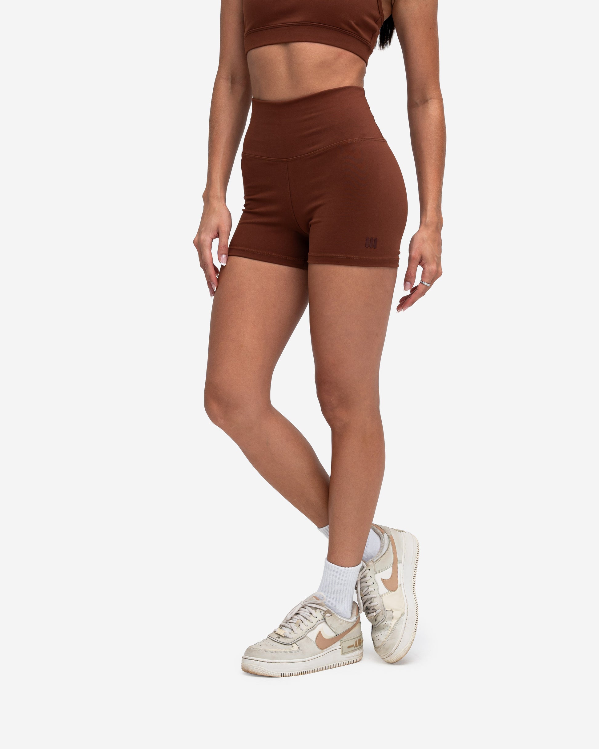 Shorts Legging Mith Training Club Marrom