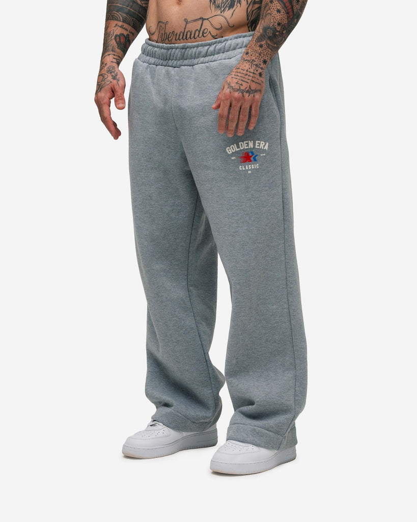 Calça De Moletom Golden Era Classic Cinza Mescla