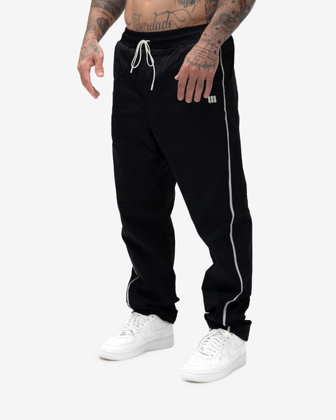 Calça Tactel Dupla Stripes Mith Nation Preto
