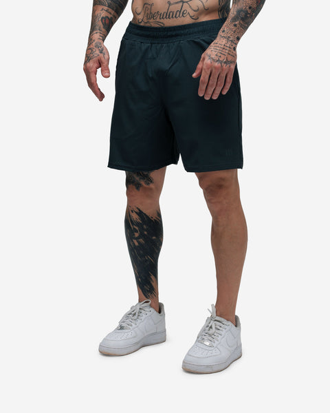 Shorts de Tactel Symbol Chumbo