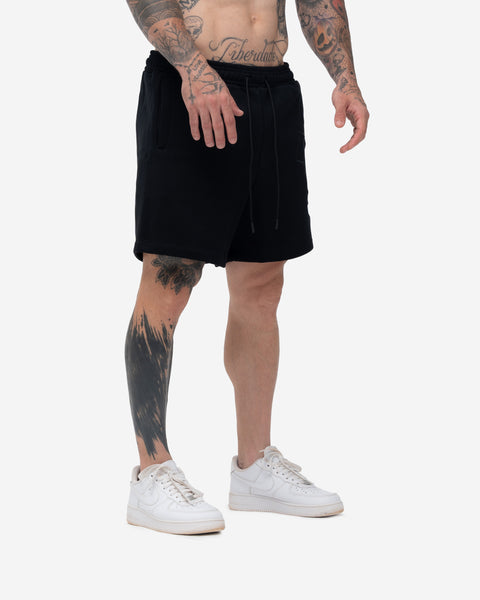 Shorts de Moletom Mith Nation Embroidery Preto
