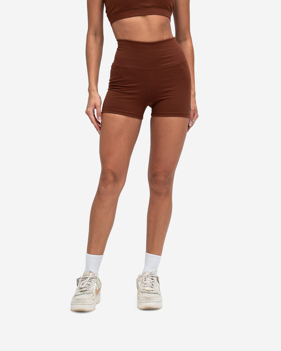 Shorts Legging Mith Training Club Marrom