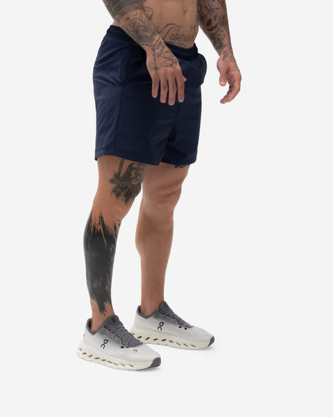 Shorts Regular Tactel Marinho Mith Nation Icon