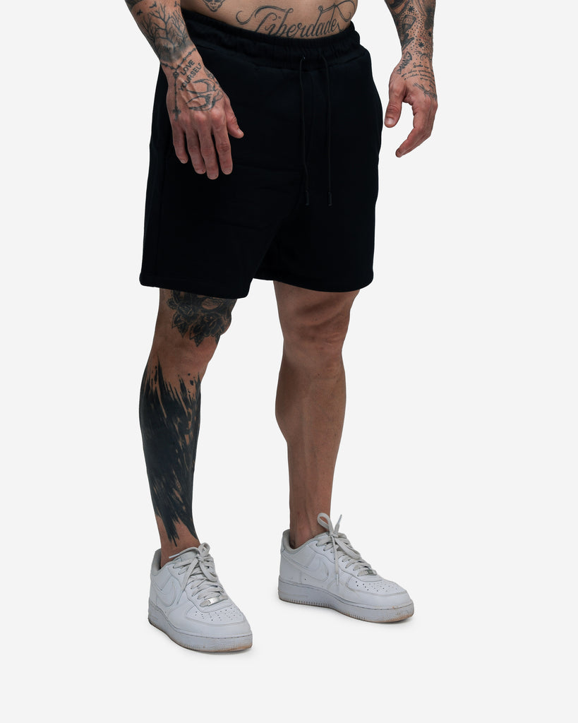 Shorts Curto Moletom Back Mith Preto
